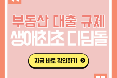 대출규제 생애최초 LTV 70%로 삭감, 전입 의무사항 조회